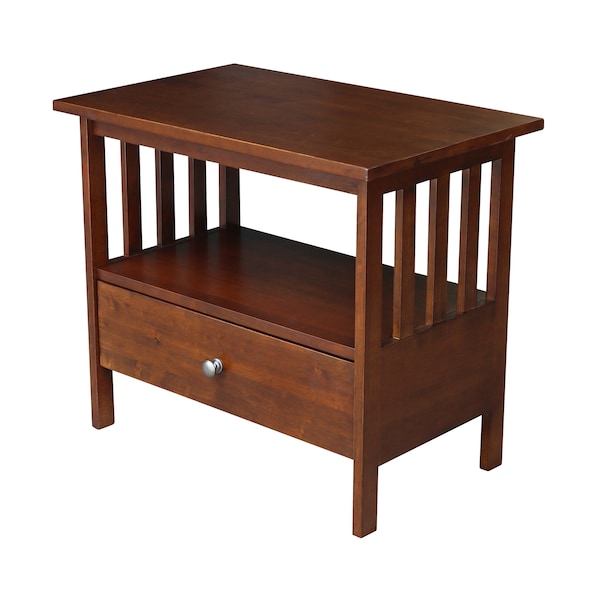 International Concepts Mission EnteRTAinment / TV Stand, 28", Espresso TV581-28 - main
